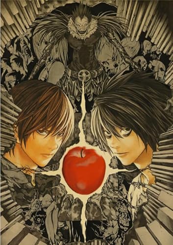 Puzzle 1000 Teile Japanische Animes Deathe Poster für Erwachsene und Familien, Dekompressionsspielzeug Qw296Zp 50x70CM von KUTDE