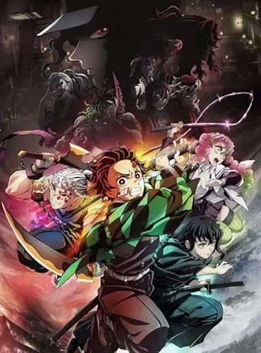 Puzzle 1000 Teile Japanische Animes Nezuko Dämonen Poster Puzzles Lernspielzeug für Erwachsene Qz219Yk 50x70CM Puzzle 1000 Teile Japanische Animes Nezuko Dämonen Poster Puzzles Lernspielzeug für Erwachsene Qz219Yk 50x70CM von KUTDE