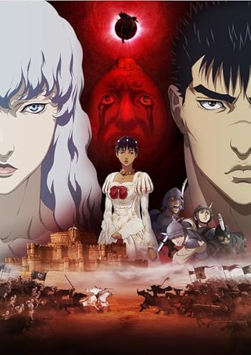 Puzzle 1000 Teile Japanisches Anime-Berserks-Poster für Erwachsene, Familienspiele, Lernspielzeug, Xq263Zy, 50 x 70 cm von KUTDE