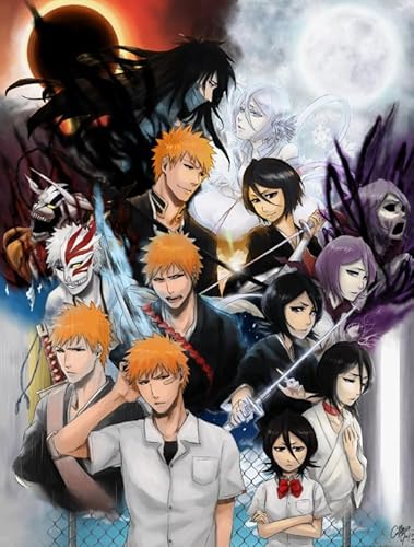 Puzzle 1000 Teile Japanisches Anime-Kurosaki-Poster Dekompressionsspiel für Erwachsene Spielzeug Vy69Nt 50x70CM Puzzle 1000 Teile Japanisches Anime-Kurosaki-Poster Dekompressionsspiel für Erwachsene Spielzeug Vy69Nt 50x70CM von KUTDE