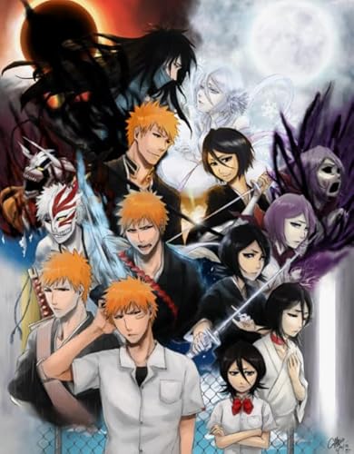 Puzzle 1000 Teile Japanisches Anime Kurosaki.Ichigo Poster für Erwachsene Kinder Spiele Lernspielzeug Geschenk Kx195Zy 26x38CM Puzzle 1000 Teile Japanisches Anime Kurosaki.Ichigo Poster für Erwachsene Kinder Spiele Lernspielzeug Geschenk Kx195Zy 26x38CM von KUTDE