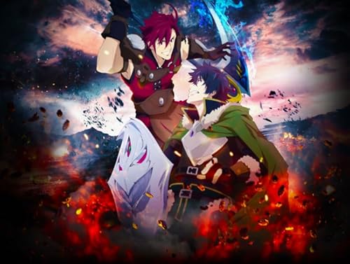 Puzzle 1000 Teile Japanisches Anime Naofumi Poster Für Erwachsene Spielzeug Dekompressionsspiel Vy263Nt 50x70CM von KUTDE