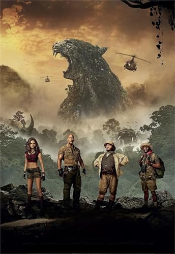 Puzzle 1000 Teile Jumanjis-Filmplakate für Erwachsene und Familien, Puzzlespielzeug, Dekompressionsspiel, Qz123Yk, 50 x 70 cm Puzzle 1000 Teile Jumanjis-Filmplakate für Erwachsene und Familien, Puzzlespielzeug, Dekompressionsspiel, Qz123Yk, 50 x 70 cm von KUTDE