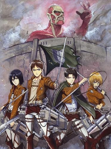 Puzzle 1000 Teile Kampf-Anime-Charakter Eren.Jaeger Poster Für Stressabbau-Spiel Zu Hause Vg154Gz 26x38CM von KUTDE