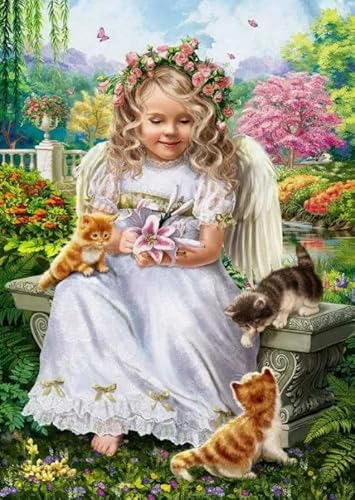 Puzzle 1000 Teile Littleangels Poster Puzzle für Erwachsene Lernspiel Familiendekompressionsspielzeug Xq569Zy 26x38CM von KUTDE