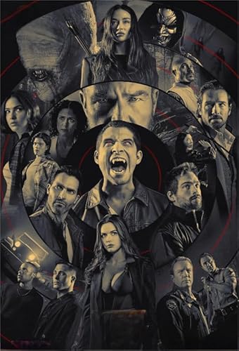 Puzzle 1000 Teile Scott.McCall Klassisches Filmplakat für Erwachsene und Familien, Dekompressionsspielzeug, Gt332Zw, 50 x 70 cm von KUTDE