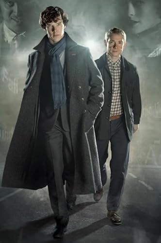 Puzzle 1000 Teile Sherlocks-Filmplakate für Erwachsene, Familienspiele, Lernspielzeug, Qz441Yk, 26 x 38 cm von KUTDE