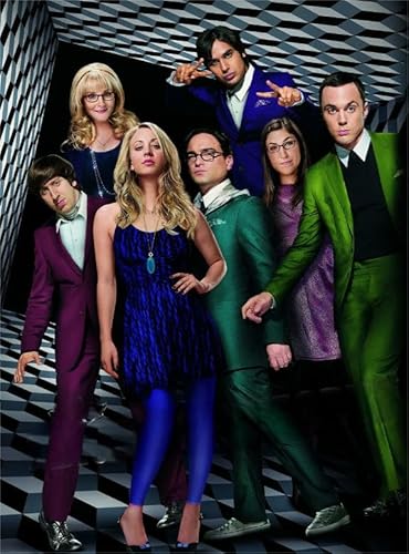 Puzzle 1000 Teile TBBT-Filmplakat für Erwachsene und Familien, Puzzlespielzeug, Dekompressionsspiel, Gt299Zw, 50 x 70 cm von KUTDE