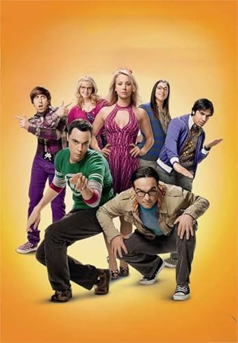 Puzzle 1000 Teile TBBT-Filmplakat für Erwachsene und Familien, Puzzlespielzeug, Dekompressionsspiel, Gt301Zw, 50 x 70 cm von KUTDE