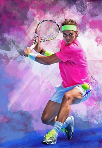 Puzzle 1000 Teile Tennis-Sportposter, farbenfrohes Geschicklichkeitsspiel für die ganze Familie, Erwachsene, Xq205Zp, 50 x 70 cm Puzzle 1000 Teile Tennis-Sportposter, farbenfrohes Geschicklichkeitsspiel für die ganze Familie, Erwachsene, Xq205Zp, 50 x 70 cm von KUTDE