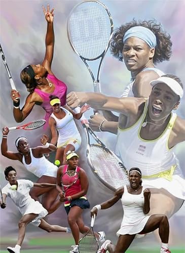 Puzzle 1000 Teile Tennis-Sportposter, farbenfrohes Geschicklichkeitsspiel für die ganze Familie und Erwachsene, Xq208Zp, 50 x 70 cm Puzzle 1000 Teile Tennis-Sportposter, farbenfrohes Geschicklichkeitsspiel für die ganze Familie und Erwachsene, Xq208Zp, 50 x 70 cm von KUTDE