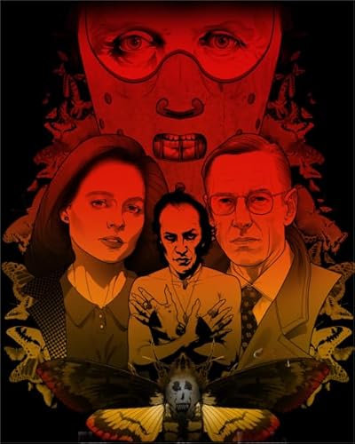 Puzzle 1000 Teile The Silence Thriller Filmplakat Für Spaß Spielzeug Für Erwachsene Kx525Zy 38x52CM von KUTDE