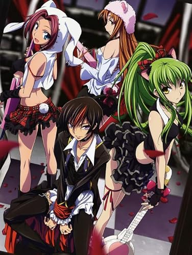 Puzzle 1000 japanische Anime-Lelouch-Poster für Erwachsene, Lernspielzeug, Puzzles Qz679Yk, 38 x 52 cm Puzzle 1000 japanische Anime-Lelouch-Poster für Erwachsene, Lernspielzeug, Puzzles Qz679Yk, 38 x 52 cm von KUTDE