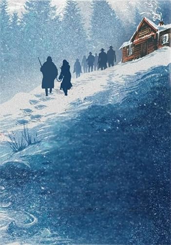 Puzzle 2000 Teile Actionfilm The Hateful Eight Kunstposter Puzzles Lernspielzeug für Erwachsene Xq42Zy 70x100CM von KUTDE