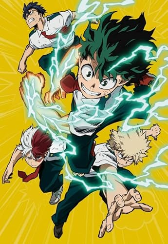 Puzzle 2000 Teile Anime Classic Bakugou Katsuki Poster Puzzle Home Stressabbauspiel Vw108Qp 70x100CM von KUTDE