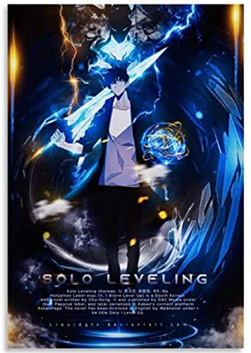 Puzzle 2000 Teile Anime Solo Leveling Poster Kinderspielzeug Dekompressionsspiel Yp133Vq 70x100CM von KUTDE