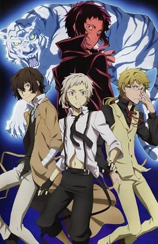 Puzzle 2000 Teile Animes Bungos Dogs Nakajima Atsushi Poster Dekompressionsspiel für Spielzeug für Erwachsene Qw686Zp 70x100CM von KUTDE