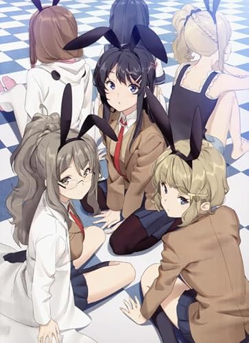 Puzzle 2000 Teile Azusagawa Sakutas Japanische Anime-Poster für Erwachsene und Familien, Dekompressionsspielzeug, Qw12Zp, 70 x 100 cm von KUTDE