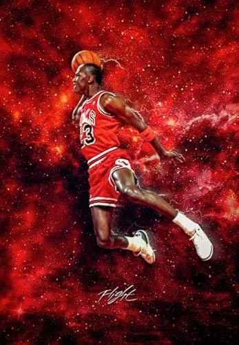 Puzzle 2000 Teile Basketballspieler 23 Poster Dekompressionsspiel Für Erwachsene Spielzeug Vy148Nt 70x100CM von KUTDE