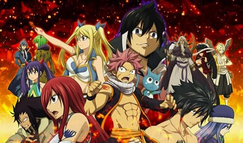 Puzzle 2000 Teile Battle Adventure Anime Fairy.T Poster Holz Bunt für Geschicklichkeitsspiel für die ganze Familie Erwachsene Vg81Gz 70x100CM Puzzle 2000 Teile Battle Adventure Anime Fairy.T Poster Holz Bunt für Geschicklichkeitsspiel für die ganze Familie Erwachsene Vg81Gz 70x100CM von KUTDE