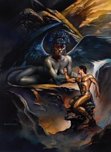 Puzzle 2000 Teile Boriss Vallejo Kunst Ölgemälde Poster Spielzeug Erwachsene Dekompressionsspiel Xq128Zy 70x100CM von KUTDE