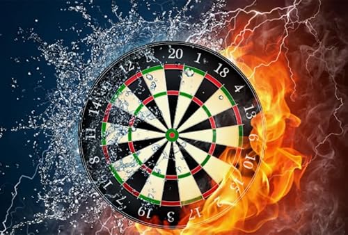 Puzzle 2000 Teile Dartboards Kunstposter Puzzle für Erwachsene Familiendekompressionsspiele Gt219Zw 70x100CM von KUTDE