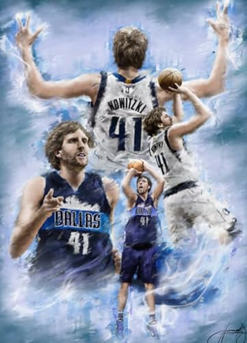 Puzzle 2000 Teile Deutscher Basketballspieler Dirk.N Poster Hölzernes Dekompressionsspiel Für Spielzeug Für Erwachsene Kx490Zy 70x100CM von KUTDE