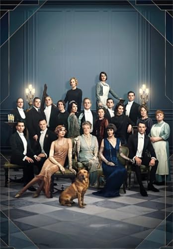 Puzzle 2000 Teile Downtons Filmplakat für Erwachsene Familien Puzzle Spielzeug Dekompressionsspiel Gt504Zw 70x100CM von KUTDE