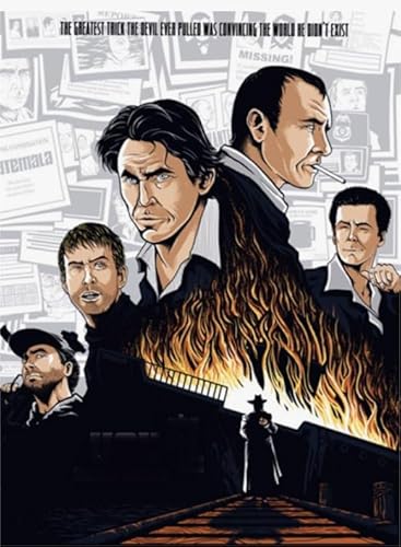 Puzzle 2000 Teile Filmverdächtige Poster Puzzle für Erwachsene Familiendekompressionsspiele Xq325Zy 70x100CM von KUTDE