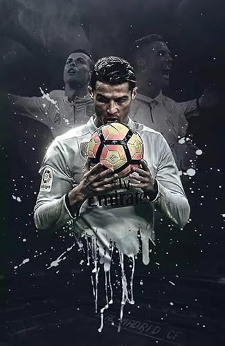 Puzzle 2000 Teile Fußballspieler 7 Poster für Erwachsene Familie Dekompressionsspielzeug Gt466Zw 70x100CM von KUTDE