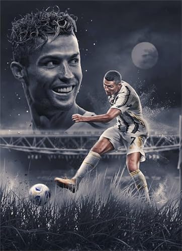 Puzzle 2000 Teile Fußballspieler 7 Poster für Erwachsene Familie Dekompressionsspielzeug Gt467Zw 70x100CM von KUTDE