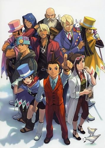 Puzzle 2000 Teile Japanisches Anime-Anwaltsplakat Dekompressionsspiel für Erwachsene Spielzeug Qz743Yk 70x100CM von KUTDE