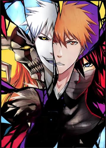 Puzzle 2000 Teile Japanisches Anime Kurosaki-Poster Dekompressionsspiel für Spielzeug für Erwachsene Vy71Nt 70x100CM von KUTDE