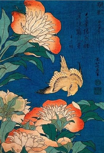 Puzzle 2000 Teile Katsushika.H Japanisches Kunstplakat Spielzeug Dekompressionsspiel für Erwachsene Xq1Zy 70x100CM von KUTDE