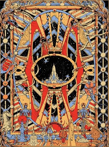 Puzzle 2000 Teile Kilian.E Abstrakte Kunst Poster Reproduktion Spielzeug für Erwachsene Dekompressionsspiel Gt3Zw 70x100CM von KUTDE