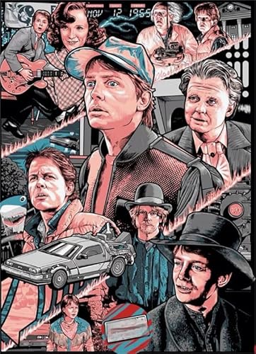 Puzzle 2000 Teile Klassische Science-Fiction-Filmplakate für Spielzeug-Dekompressionsspiel für Erwachsene Vy36Nt 70x100CM von KUTDE