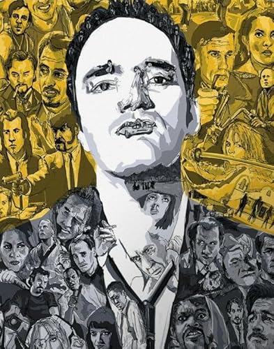 Puzzle 2000 Teile Quentin.Tarantinos Kunstposter für Erwachsene und Familien, Puzzlespielzeug, Dekompressionsspiel, Qz738Yk, 70 x 100 cm von KUTDE