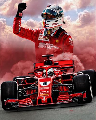 Puzzle 2000 Teile Racers F4 Poster Puzzle für Erwachsene Familiendekompressionsspiele Qw341Zp 70x100CM von KUTDE