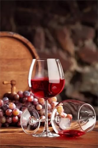 Puzzle 2000 Teile Rotwein-Poster-Puzzle für Erwachsene, Lernspiel, Familiendekompressionsspielzeug Qz410Yk 70x100CM von KUTDE
