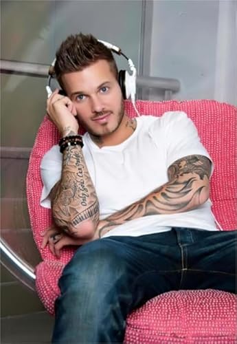 Puzzle 2000 Teile Sänger Matt Pokora Poster für Erwachsene Kinder Spiele Lernspielzeug Kx14Zy 70x100CM von KUTDE