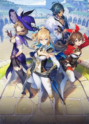 Puzzle 2000 Teile Spiel Genshins Barbatos Poster Puzzle für Erwachsene Familiendekompressionsspiele Qw494Zp 70x100CM Puzzle 2000 Teile Spiel Genshins Barbatos Poster Puzzle für Erwachsene Familiendekompressionsspiele Qw494Zp 70x100CM von KUTDE