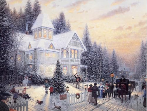 Puzzle 2000 Teile T.Kinkade Kunstwerk Landschaft Häuser Poster Reproduktion Spielzeug Erwachsene Dekompressionsspiel Qz384Yk 70x100CM Puzzle 2000 Teile T.Kinkade Kunstwerk Landschaft Häuser Poster Reproduktion Spielzeug Erwachsene Dekompressionsspiel Qz384Yk 70x100CM von KUTDE