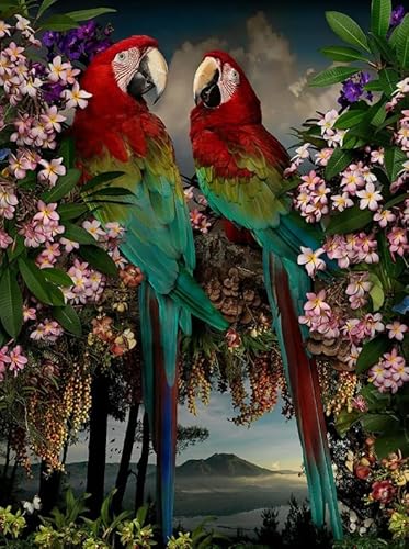 Puzzle 2000 Teile Tiervögel Poster für Erwachsene Familien Puzzle Spielzeug Dekompressionsspiel Qz499Yk 70x100CM von KUTDE
