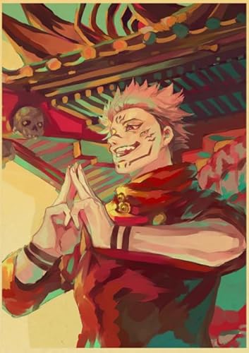 Puzzle 2000 japanische Animes Itadori Yuji Poster für Erwachsene Lernspielzeug Puzzles Gt524Zw 70x100CM von KUTDE