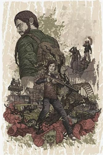 Puzzle Vy229Nt 1000 Teile The Last and Posters of Us Spiele Horrorposter Für Erwachsene Familienspiele Lernspielzeug 50x70CM Puzzle Vy229Nt 1000 Teile The Last and Posters of Us Spiele Horrorposter Für Erwachsene Familienspiele Lernspielzeug 50x70CM von KUTDE