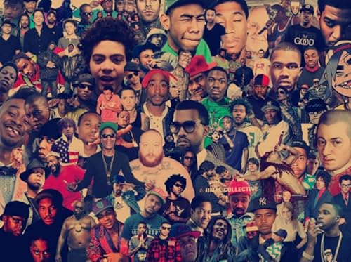 Puzzles 2000 Teile Rapper-Musik-Poster für Erwachsene Familienspiele Lernspielzeug Gt22Zw 70x100CM von KUTDE