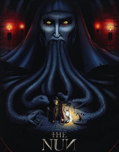 The Nun Horrorfilm-Poster-Puzzle 1000 Teile für Erwachsene Kinder Spiele Lernspielzeug Kx65Zy 50x70CM The Nun Horrorfilm-Poster-Puzzle 1000 Teile für Erwachsene Kinder Spiele Lernspielzeug Kx65Zy 50x70CM von KUTDE