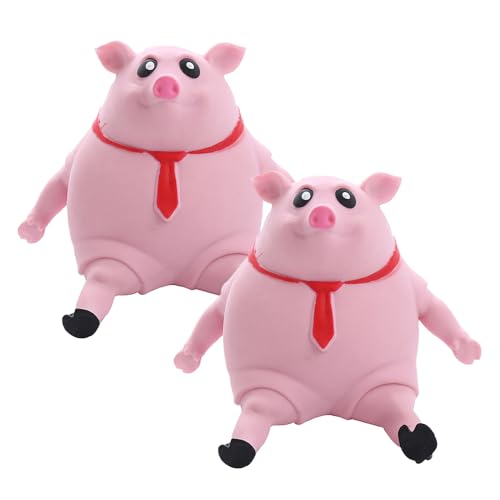 KUWUNG Anti Stress Schwein, Schwein Stress Spielzeug, Stress Spielzeug Schweine, Kreatives Dekompressions Piggy, Schweine Quetschspielzeug, Squishy Squeeze Toys für Kinder Erwachsener KUWUNG Anti Stress Schwein, Schwein Stress Spielzeug, Stress Spielzeug Schweine, Kreatives Dekompressions Piggy, Schweine Quetschspielzeug, Squishy Squeeze Toys für Kinder Erwachsener von KUWUNG