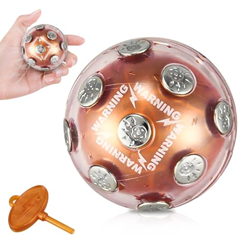 KUWUNG Elektrisches Ballspiel, Schockierendes Ballspiel, Anti-Stressball mit elektrischen Schlägen, Mini Schockierende Ballspielzeug Für Party Spaß, Schockierender Spielball Für Kinder Und Erwachsene von KUWUNG