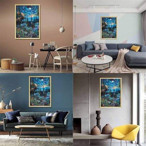 Elch Puzzles 1000 Teile Schwer Puzzle Spielzeug Pädagogisches Spiel Impossible Herausforderung Spielzeug Für Erwachsene Kinder 1000pcs (75x50cm) von KVZPQCVYU